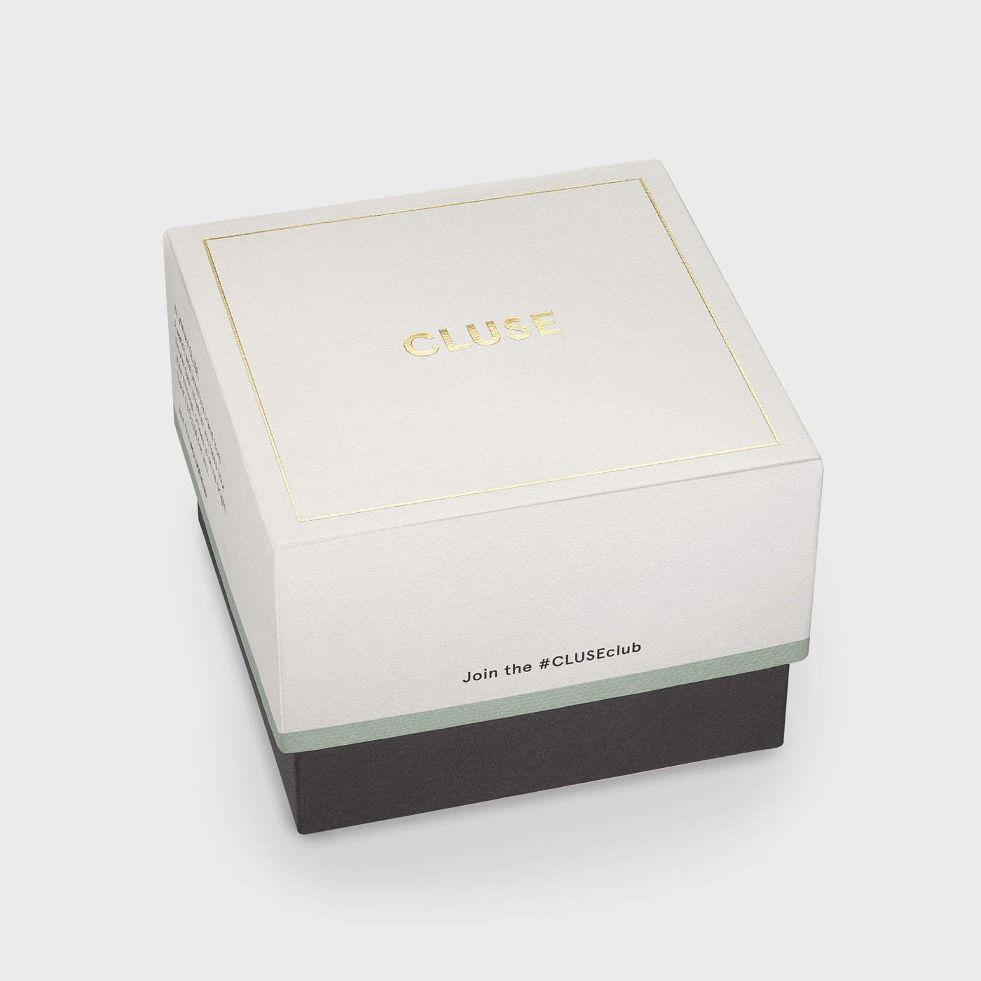 Gift Box Gracieuse Petite Watch Steel, White & White Epoxy Bracelet, Gold Colour